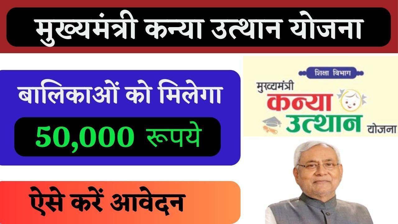 CM Kanya Utthan Yojana 2024