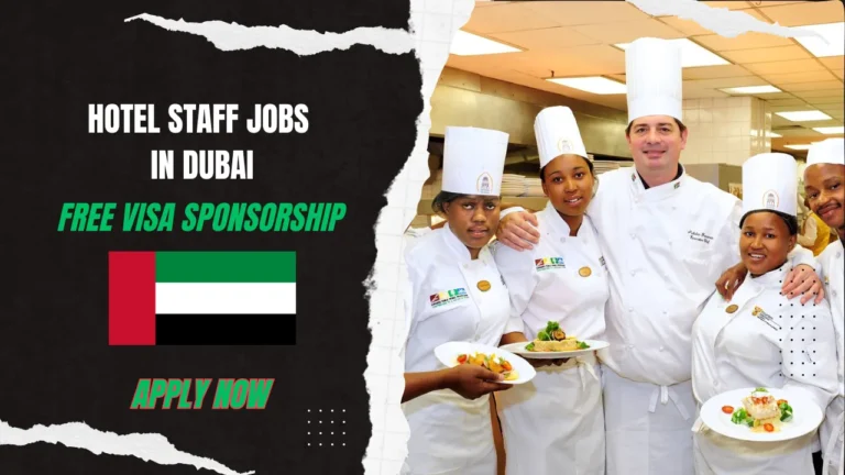 Hotel Staff Jobs in Dubai – Limited Openings, Apply Now!