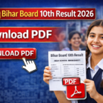 Bihar Board 10th Result 2026 Download PDF