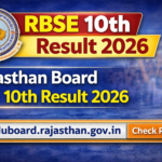 RBSE 10th Result 2026: Rajasthan Board 10th Result 2026