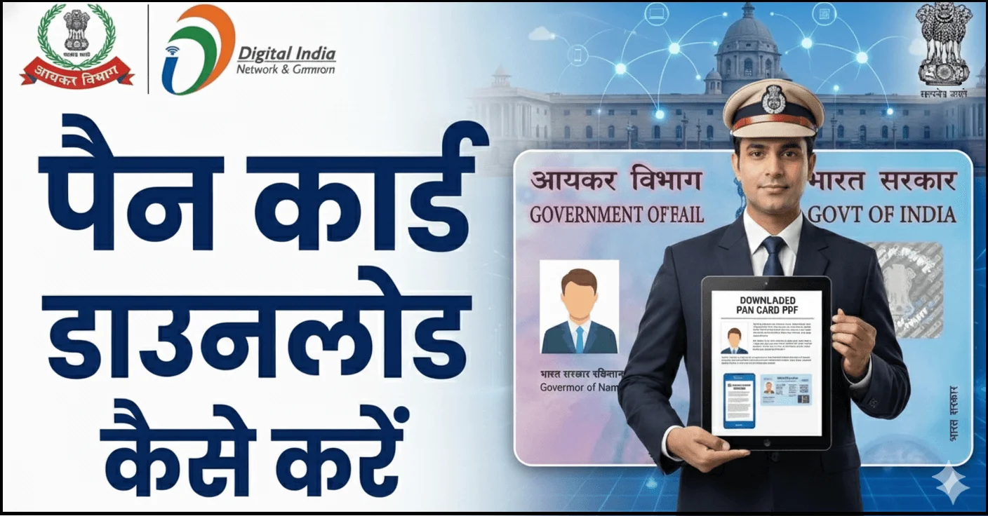 How to Download Pan Card : पैन कार्ड डाउनलोड कैसे करें