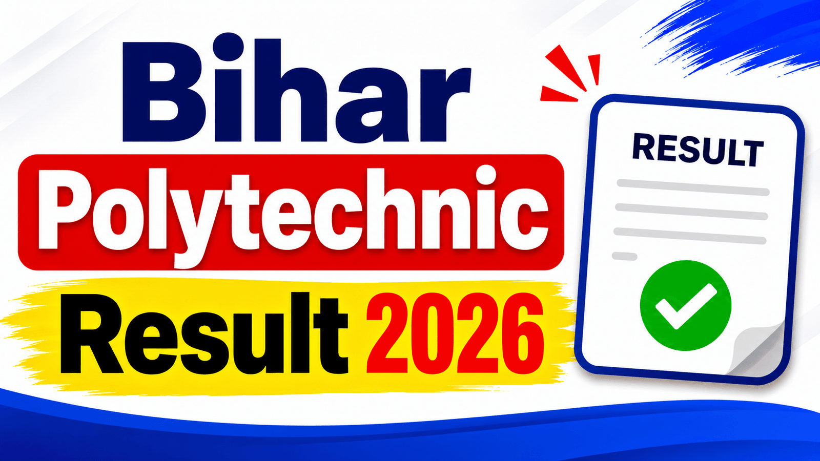 Bihar Polytechnic Result 2026